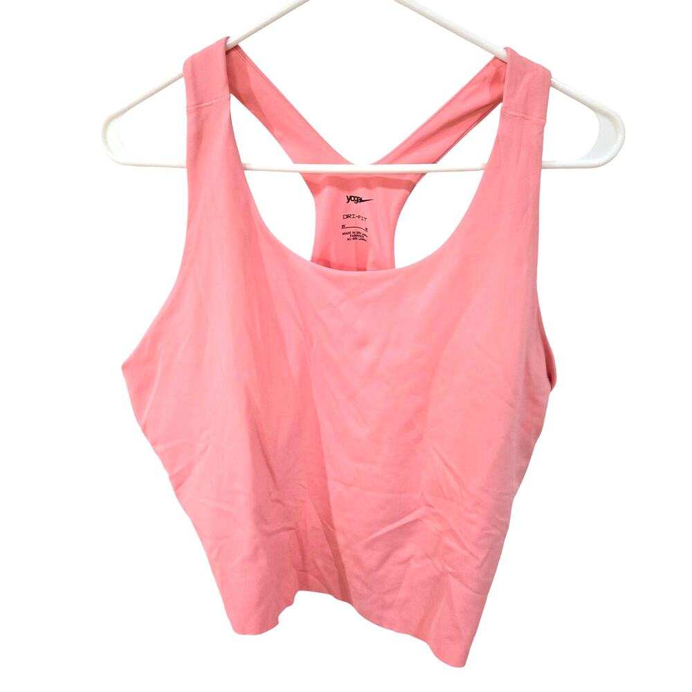 Nike Sz 2 XL Pink Dri-Fit Yoga Tank Top